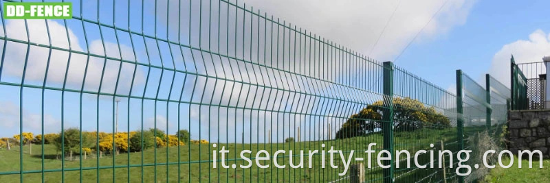 Fence del pannello a golf saldati in galvanizzato in metallo galvanizzato di alta qualità per la fattoria di giardini per la fattoria